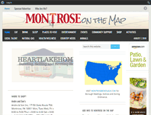 Tablet Screenshot of montroseonthemap.com